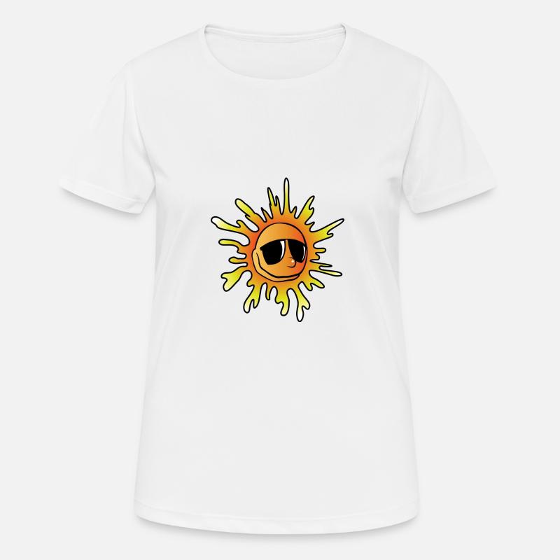 Sun comic - Women's Breathable T-Shirt - white