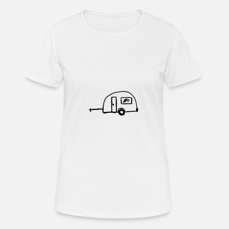 trailer - Women's Breathable T-Shirt - white