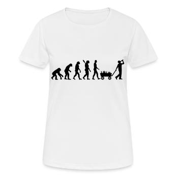 Alkohol - Frauen T-Shirt atmungsaktiv - Weiß - Vorne - AI Model Female 172 dark (172cm)