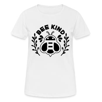 Apiculture Apiculteur Insectes Apiculteur - T-shirt respirant Femme - blanc - Devant - AI Model Female 172 dark (172cm)