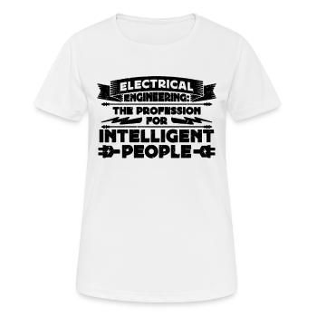 Electrical Engineering The Profession For Engineer - Women's Breathable T-Shirt - white - Front - AI Model Female 172 dark (172cm)