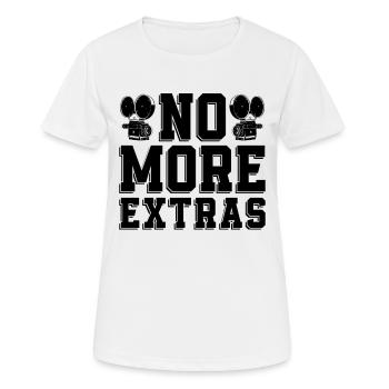 Plus de figurants Cinéaste Cinéaste - T-shirt respirant Femme - blanc - Devant - AI Model Female 172 dark (172cm)