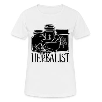 Herbalism Herbalist Alternative Medicine Herbal - Women's Breathable T-Shirt - white - Front - AI Model Female 172 dark (172cm)