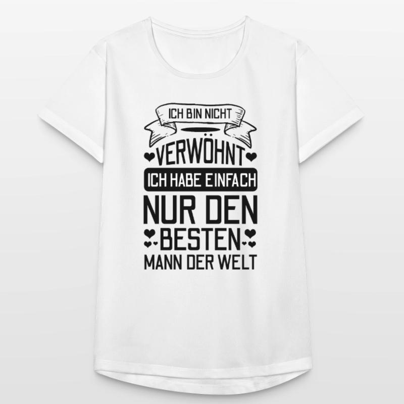 Bester Mann der Welt Geschenk Geschenkidee Frauen T-Shirt atmungsaktiv