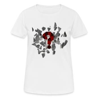 DESIRE - Women's Breathable T-Shirt - white - Front - AI Model Female 172 dark (172cm)