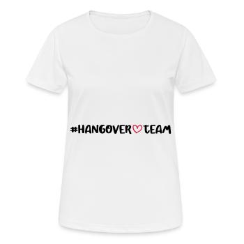 Hangover Team Heart - Women's Breathable T-Shirt - white - Front - AI Model Female 172 dark (172cm)
