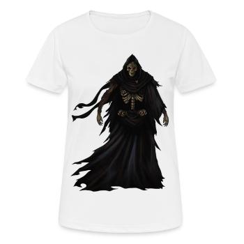 Sensenmann - Frauen T-Shirt atmungsaktiv - Weiß - Vorne - AI Model Female 172 dark (172cm)