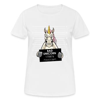 Licornes de la licornes - T-shirt respirant Femme - blanc - Devant - AI Model Female 172 dark (172cm)