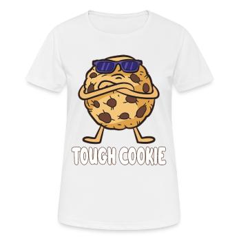 COOKIE TOUGH - T-shirt respirant Femme - blanc - Devant - AI Model Female 172 dark (172cm)