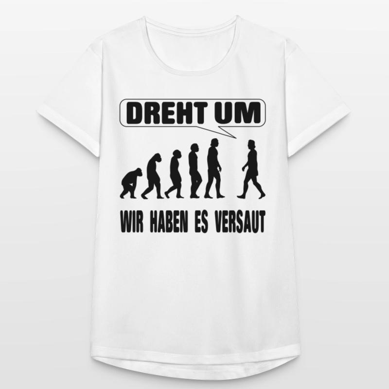 Evolution - We screwed it up Women's Breathable T-Shirt