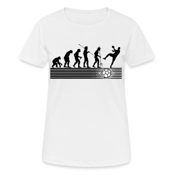 Jeux de handball Handball Handball Handball - T-shirt respirant Femme - blanc - Devant - AI Model Female 172 dark (172cm)