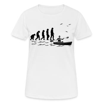 Kayak Canoë RAFTING BATEAU Canoë Canoë - T-shirt respirant Femme - blanc - Devant - AI Model Female 172 dark (172cm)