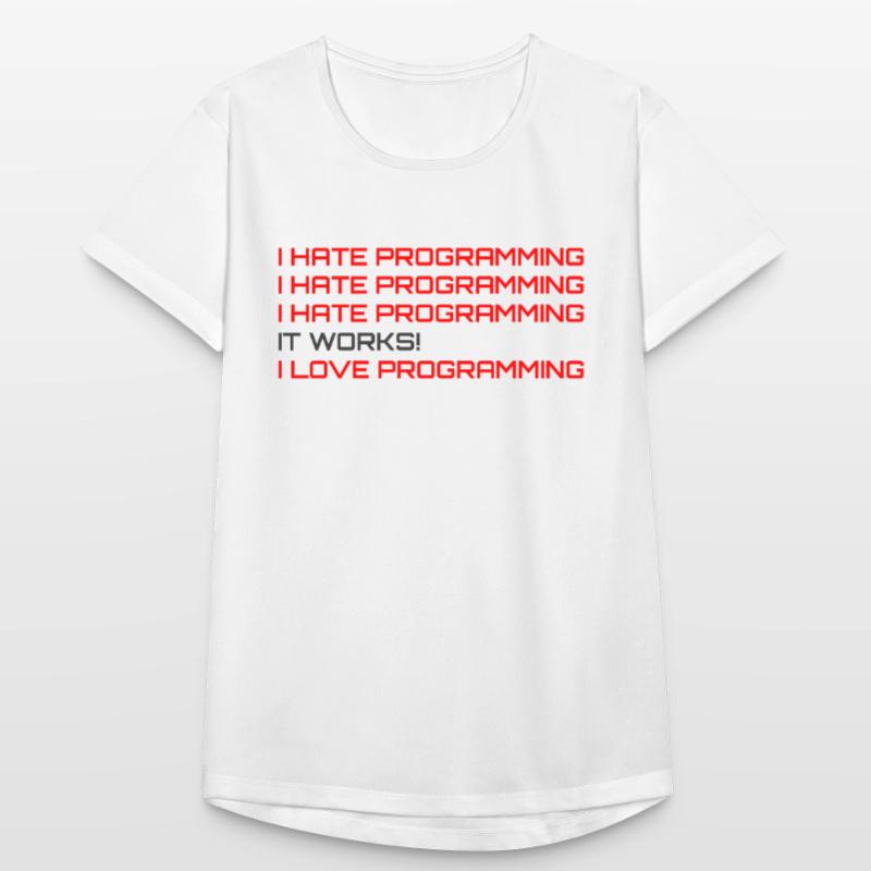 Computerprogrammierer Codierer Software Engineers Geschenk Frauen T-Shirt atmungsaktiv