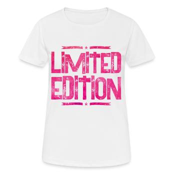 édition limitée rose - T-shirt respirant Femme - blanc - Devant - AI Model Female 172 dark (172cm)