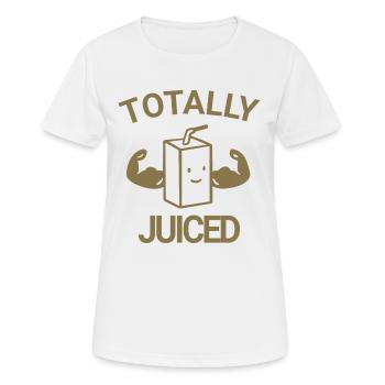 Totalement pressé - T-shirt respirant Femme - blanc - Devant - AI Model Female 172 dark (172cm)