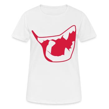 vampire - T-shirt respirant Femme - blanc - Devant - AI Model Female 172 dark (172cm)