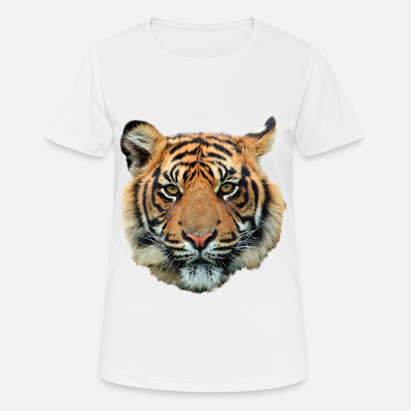 tiger - Women's Breathable T-Shirt - white