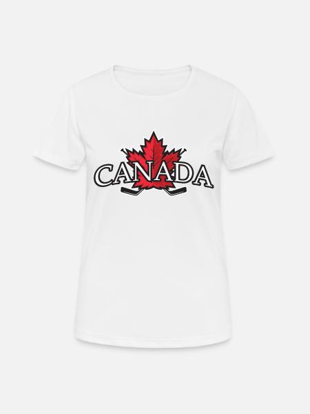 Canada - Kanada - T-shirt respirant Femme - blanc