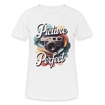 Picture Perfect - Women's Breathable T-Shirt - white - Front - AI Model Female 172 dark (172cm)