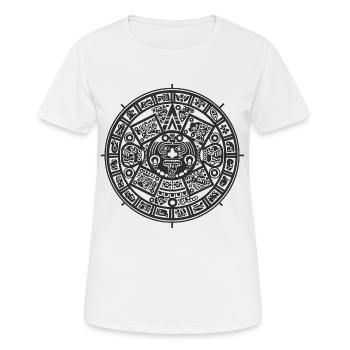 Azteken - T-shirt respirant Femme - blanc - Devant - AI Model Female 172 dark (172cm)