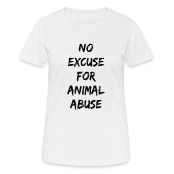 Vegan Veganer Veganerin - Frauen T-Shirt atmungsaktiv - Weiß - Vorne - AI Model Female 172 dark (172cm)