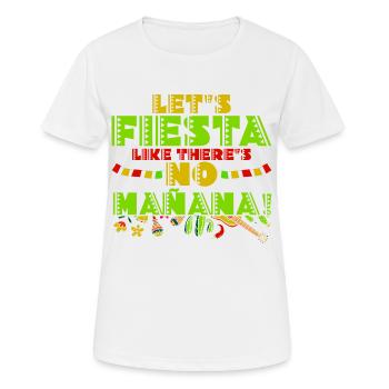 5 De Mayo Viva Mexico Cinco De Mayo Lehrer Geschen - Frauen T-Shirt atmungsaktiv - Weiß - Vorne - AI Model Female 172 dark (172cm)