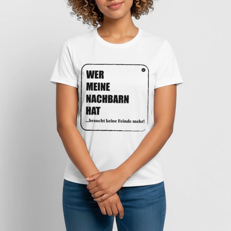 Neighbor enemies Women's Breathable T-Shirt