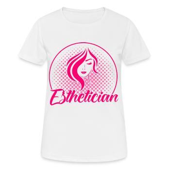 Kosmetik Kosmetikerin Kosmetiker Geschenk - Frauen T-Shirt atmungsaktiv - Weiß - Vorne - AI Model Female 172 dark (172cm)