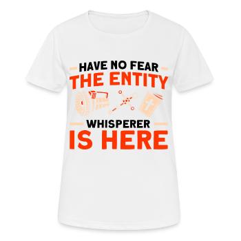 Spukhaus Geisterjäger Geisterjagd Geschenk - Frauen T-Shirt atmungsaktiv - Weiß - Vorne - AI Model Female 172 dark (172cm)