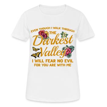 Inspirational Christian Jesus God Gift - Women's Breathable T-Shirt - white - Front - AI Model Female 172 dark (172cm)