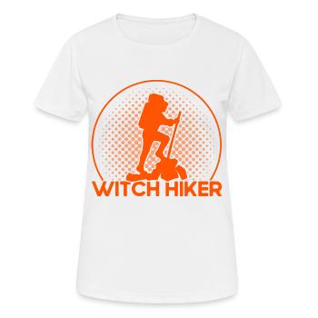 Randonnée pédestre Wanderer Cadeau - T-shirt respirant Femme - blanc - Devant - AI Model Female 172 dark (172cm)
