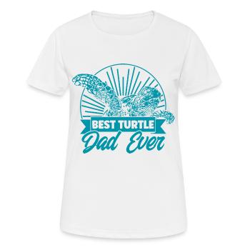Sea Turtle Turtle Lovers Schildkrö - Women's Breathable T-Shirt - white - Front - AI Model Female 172 dark (172cm)