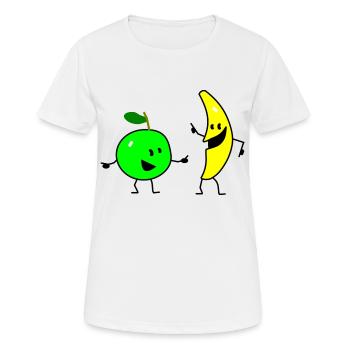 fruit salad three - Frauen T-Shirt atmungsaktiv - Weiß - Vorne - AI Model Female 172 dark (172cm)