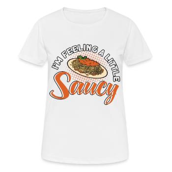 Noodles Noodle Lover Lasagna Spaghetti Gift - Women's Breathable T-Shirt - white - Front - AI Model Female 172 dark (172cm)