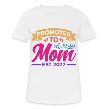 Cadeau de maman de famille assorti - T-shirt respirant Femme - blanc - Devant - AI Model Female 172 dark (172cm)