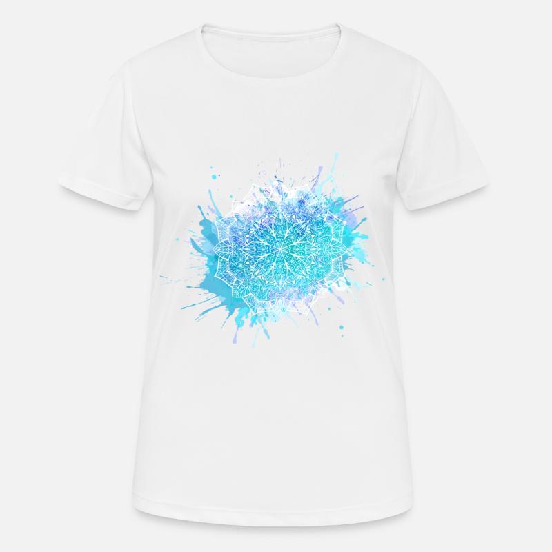 Mandala - Women's Breathable T-Shirt - white