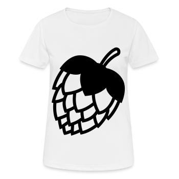 Tap beer icon - Women's Breathable T-Shirt - white - Front - AI Model Female 172 dark (172cm)