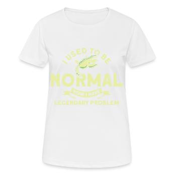 Cryptozoology Kryptoide Monster Nerd Gift - Women's Breathable T-Shirt - white - Front - AI Model Female 172 dark (172cm)