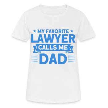 Law Lawyer Law Student Faculty of Law - Women's Breathable T-Shirt - white - Front - AI Model Female 172 dark (172cm)