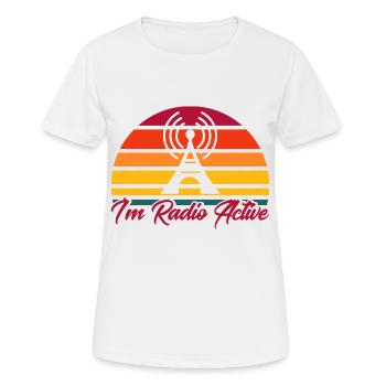 Morse code broadcast amateur radio amateur radio Gesche - Women's Breathable T-Shirt - white - Front - AI Model Female 172 dark (172cm)
