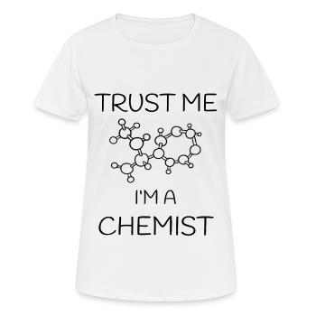 Chemist Chemikant - Women's Breathable T-Shirt - white - Front - AI Model Female 172 dark (172cm)