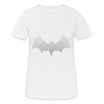 Bat - Women's Breathable T-Shirt - white - Front - AI Model Female 172 dark (172cm)
