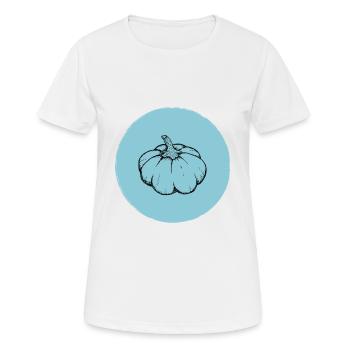 Citrouille - T-shirt respirant Femme - blanc - Devant - AI Model Female 172 dark (172cm)