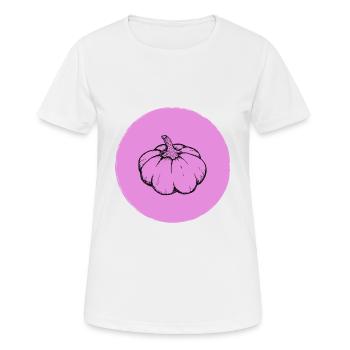Citrouille - T-shirt respirant Femme - blanc - Devant - AI Model Female 172 dark (172cm)