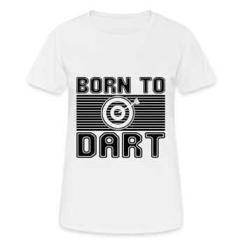 Dard - T-shirt respirant Femme - blanc - Devant - AI Model Female 172 dark (172cm)
