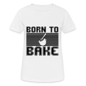 Bake - Women's Breathable T-Shirt - white - Front - AI Model Female 172 dark (172cm)