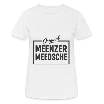 Meenzer Meedsche Rheinhessen Mainz - T-shirt respirant Femme - blanc - Devant - AI Model Female 172 dark (172cm)