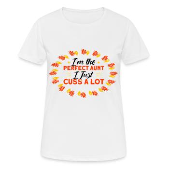 Aunts Aunt Sister Aunts Family Gift - Women's Breathable T-Shirt - white - Front - AI Model Female 172 dark (172cm)