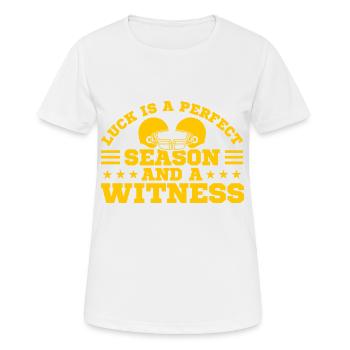 Fantasy Football Football Fans Football Women Ges - Women's Breathable T-Shirt - white - Front - AI Model Female 172 dark (172cm)