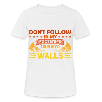 Sarcastic Black Humor Irony Gift - Women's Breathable T-Shirt - white - Front - AI Model Female 172 dark (172cm)